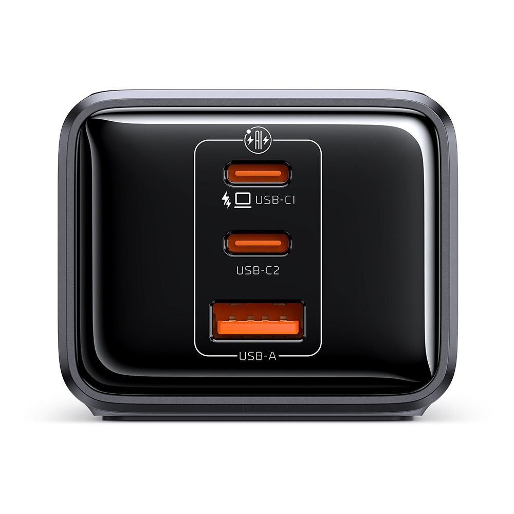Produžni kabl McDodo CH-0620, 3 x Schuko - 1 x USB-A - 2 x USB-C, Crni