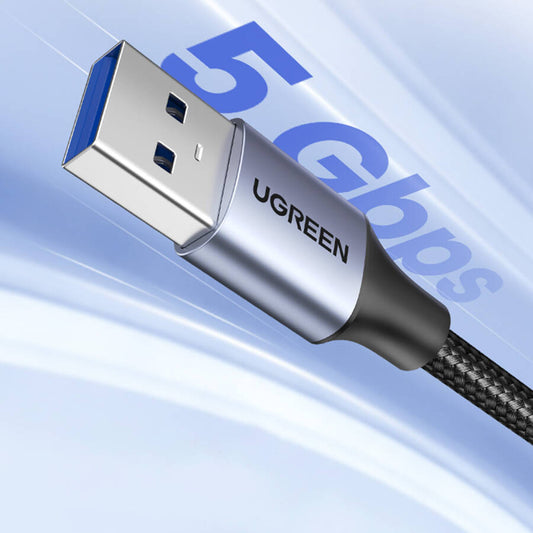 USB 3.0 produžni kabl UGREEN US115, 1m, sivi