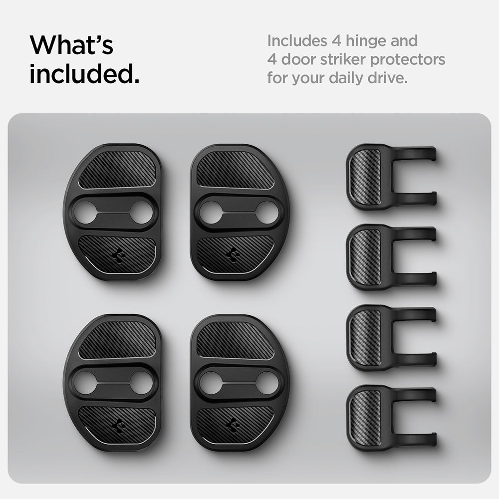 Zaštita Šarki / Brava Vrata Automobila Spigen za Tesla Y / 3, Set 4 komada ACP07123