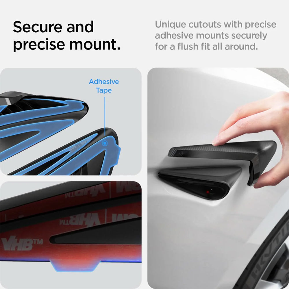 Zaštita bočne kamere za automobil Spigen za Tesla Y Juniper / 3 Highland, set od 2 komada ACP07124