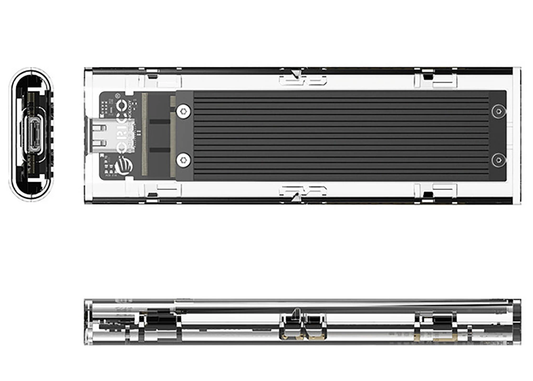 Rack Orico TCM2-C3 za SSD M.2 NVMe, Crna