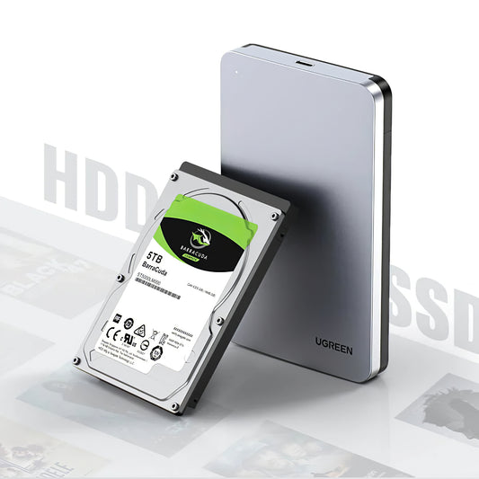 Rack UGREEN CM300 za HDD / SSD SATA 2.5inch, USB 3.1, Sivi