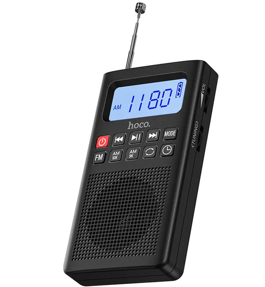 Prenosni radio HOCO HI51, Crna