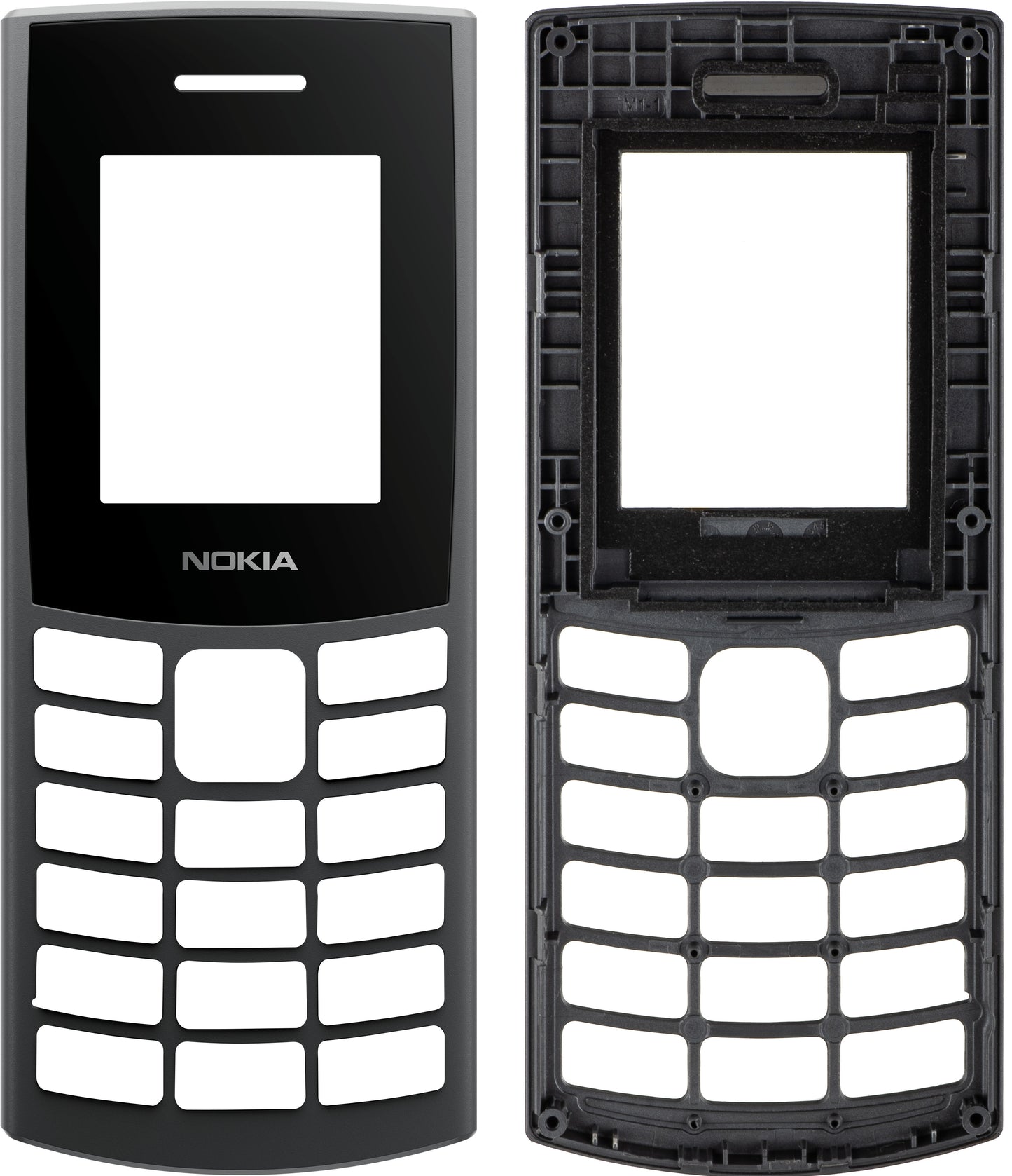 Prednji poklopac za Nokia 105 4G 2nd Edition, Charcoal