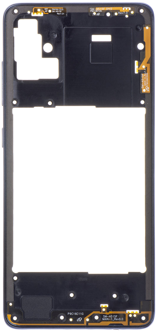Srednje kućište Samsung Galaxy A51 A515, Crno