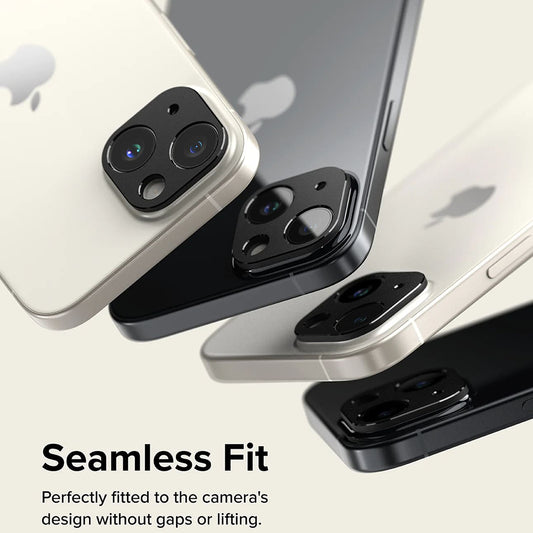 Rama zaštite Kamere Nazad Ringke Styling za Apple iPhone 15 Plus / 15, Aluminijum, Crna