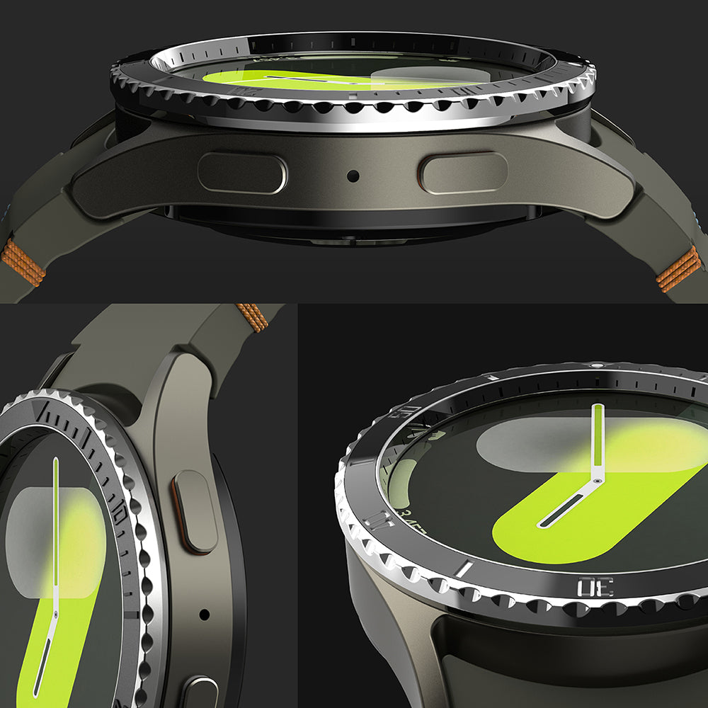Rama Zaštita Ringke Premium Styling za Samsung Galaxy Watch7 40mm, Model 4, Crna