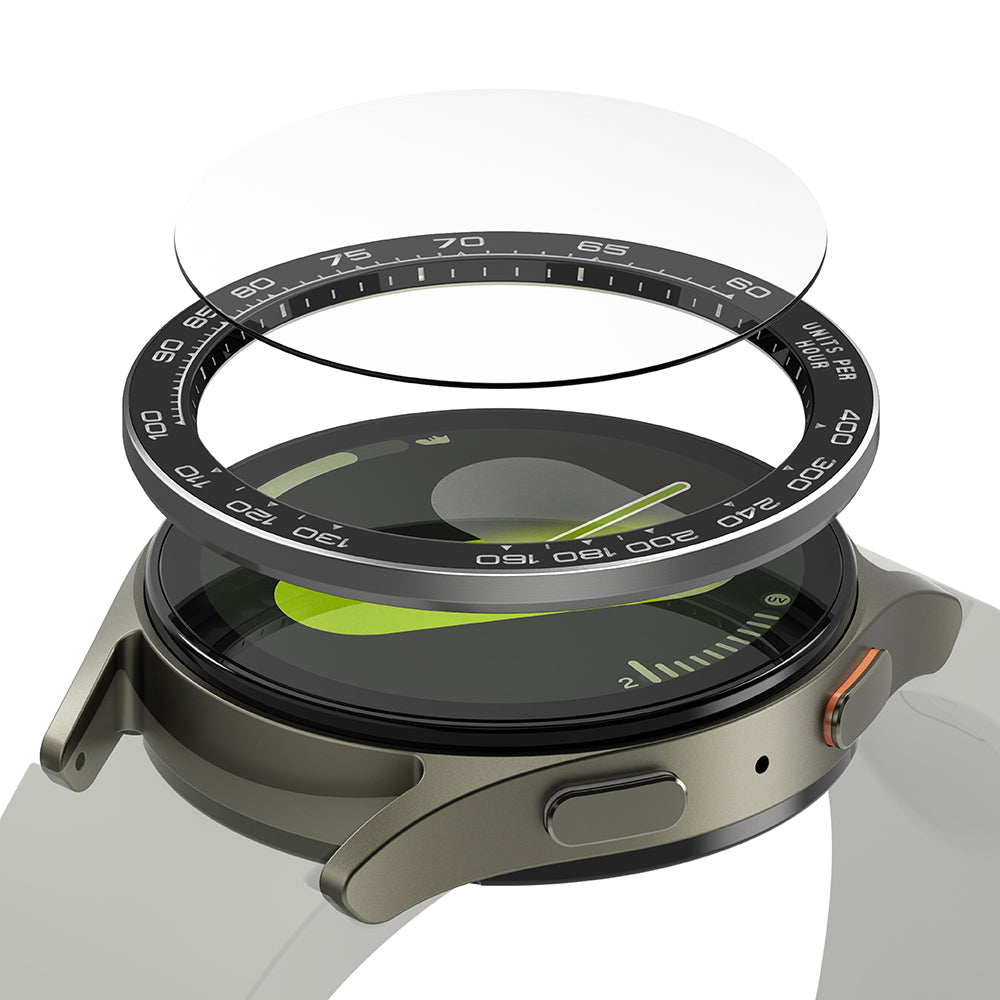 Rama Zaštita Ringke Premium Styling za Samsung Galaxy Watch7 44mm, Model 1, Crna