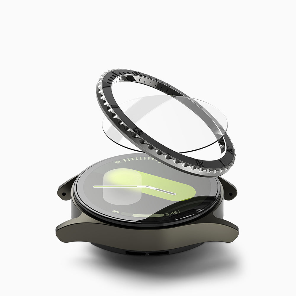 Rama Zaštita Ringke Premium Styling za Samsung Galaxy Watch7 44mm, Model 3, Crna