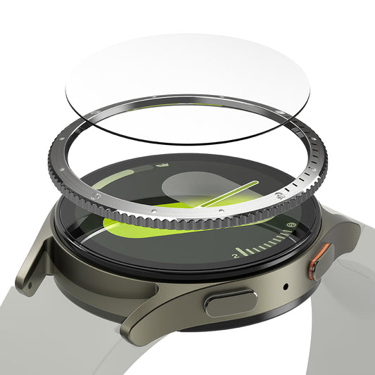 Rama Zaštita Ringke Styling za Samsung Galaxy Watch7 40mm, Model 7, Srebrna