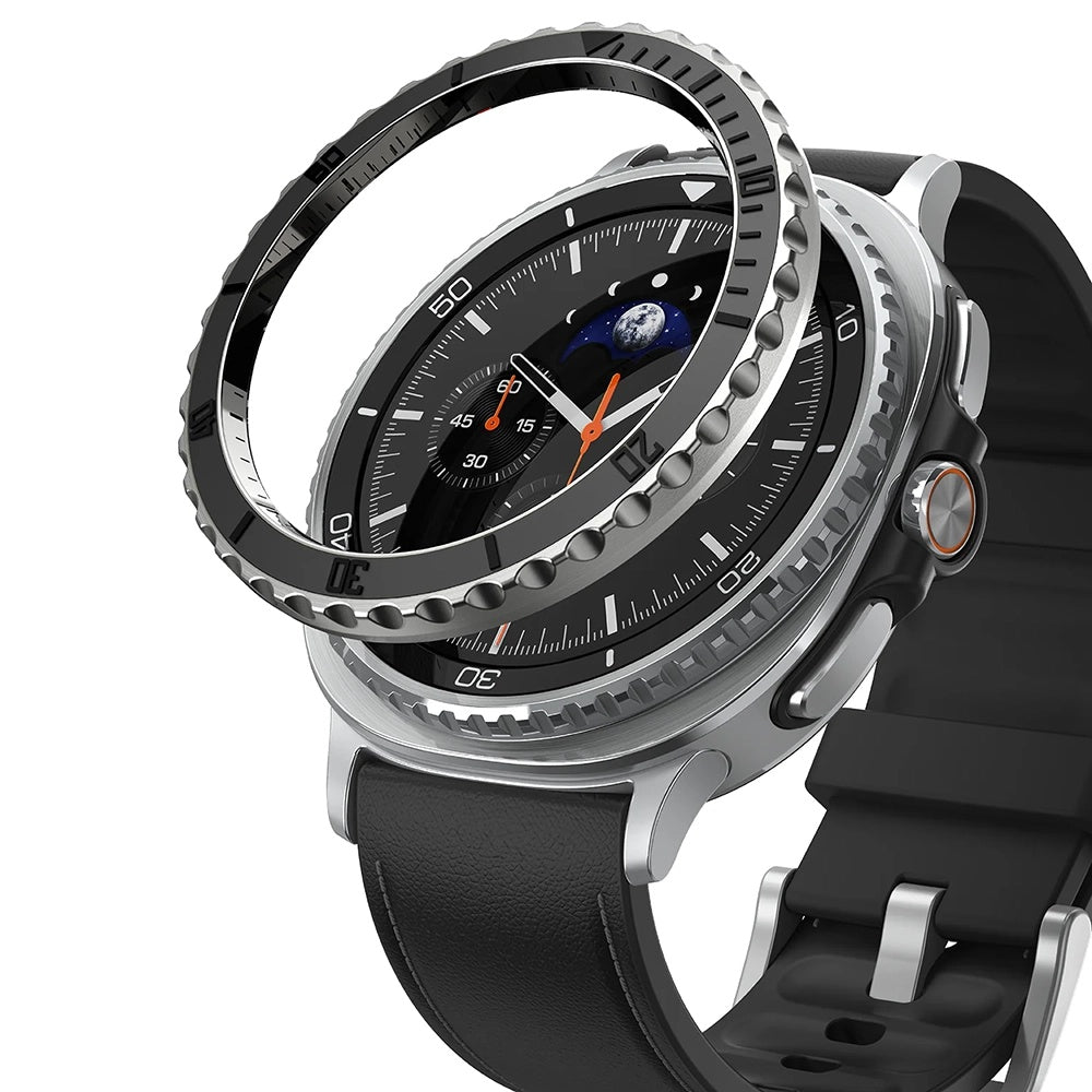 Okvir za zaštitu Ringke Premium Styling za Samsung Galaxy Watch8 Classic, Crni
