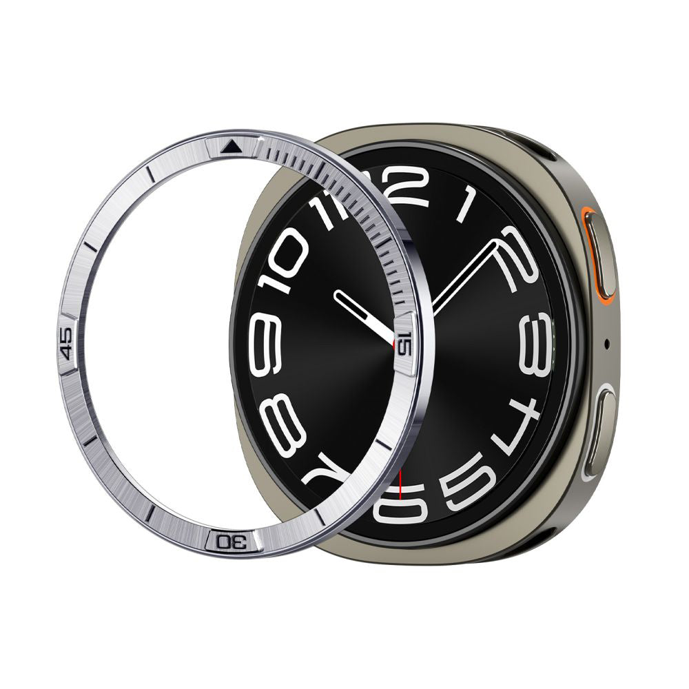 Rama Zaštita Spigen Tune Pilot za Samsung Galaxy Watch8 44mm, Srebrna ACS10009