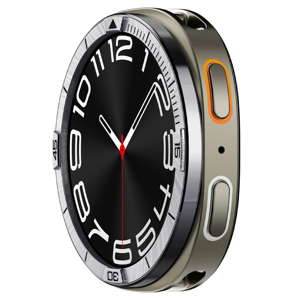 Rama Zaštita Spigen Tune Pilot za Samsung Galaxy Watch8 44mm, Srebrna ACS10009