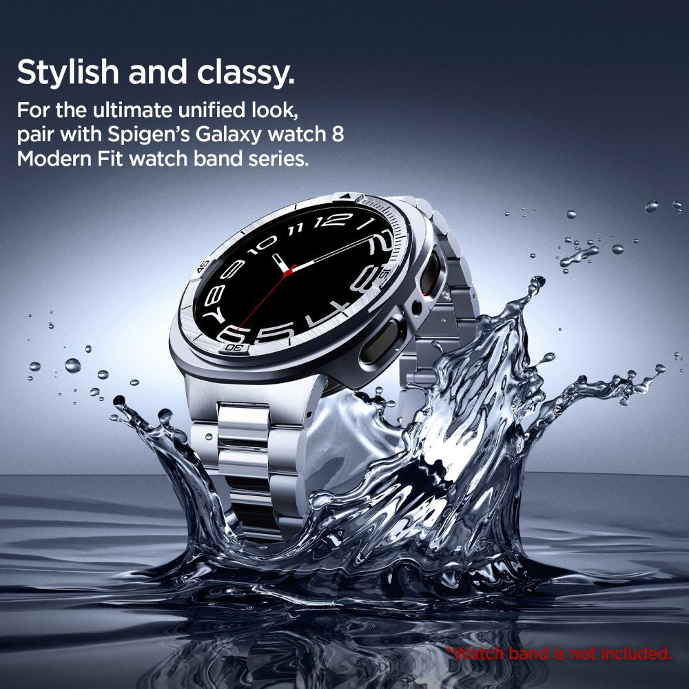 Rama Zaštita Spigen Tune Pro Pilot za Samsung Galaxy Watch8 44mm, Srebrna ACS10011