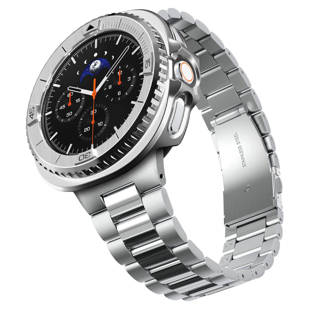 Rama Zaštita Spigen Tune Pro Pilot za Samsung Galaxy Watch8 Classic, Srebrna ACS10017