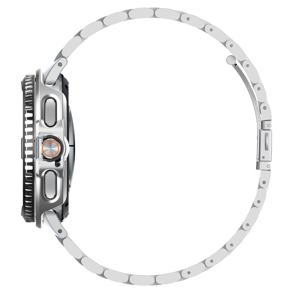 Rama Zaštita Spigen Tune Pro Pilot za Samsung Galaxy Watch8 Classic, Srebrna ACS10017