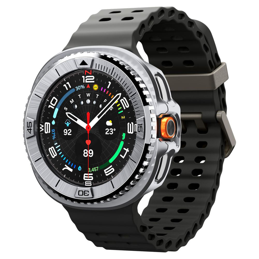 Rama Zaštita Spigen Tune Pro Pilot za Samsung Galaxy Watch8 Classic, Srebrna ACS10017