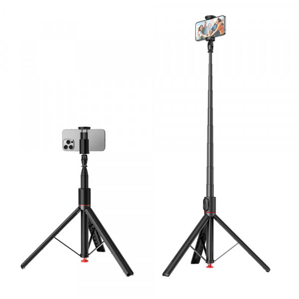 Selfie Stick Bluetooth Acefast E31, Univerzalan, Crn