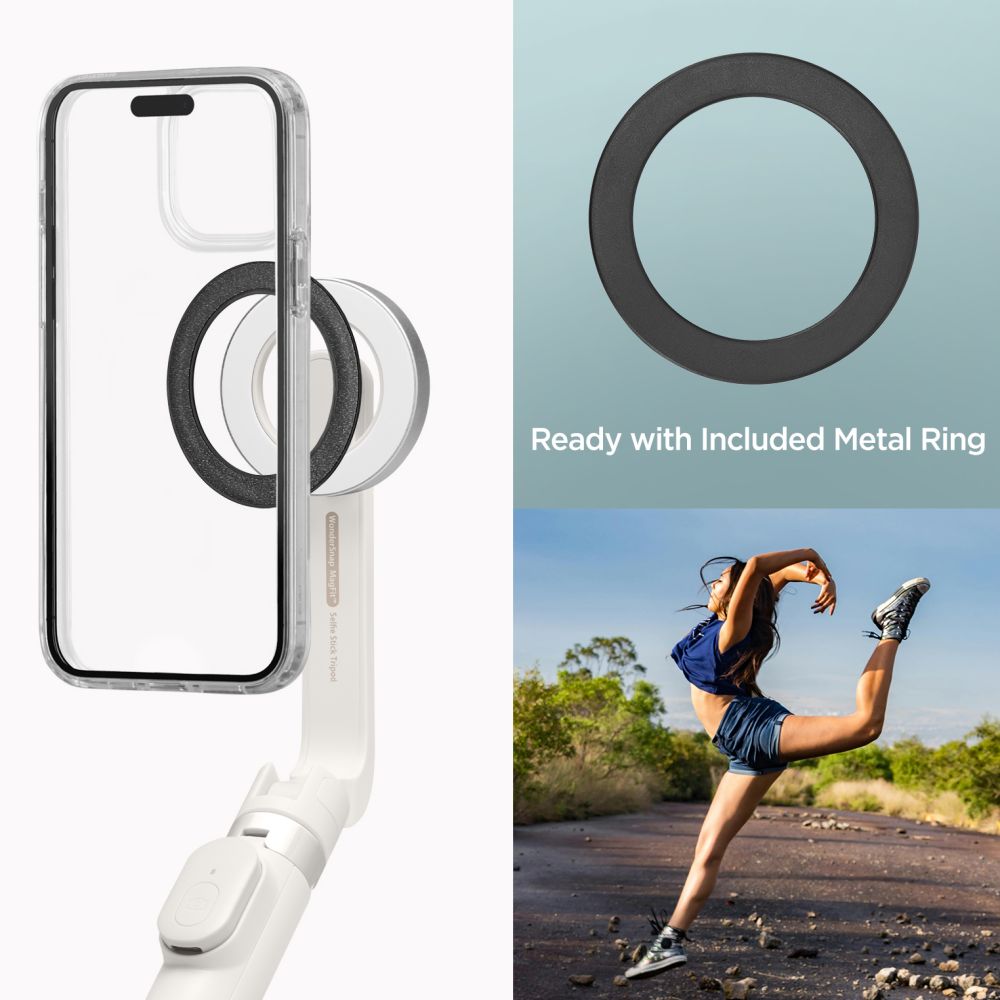 Selfie Stick Bluetooth Spigen S571W, Univerzalan, Bež