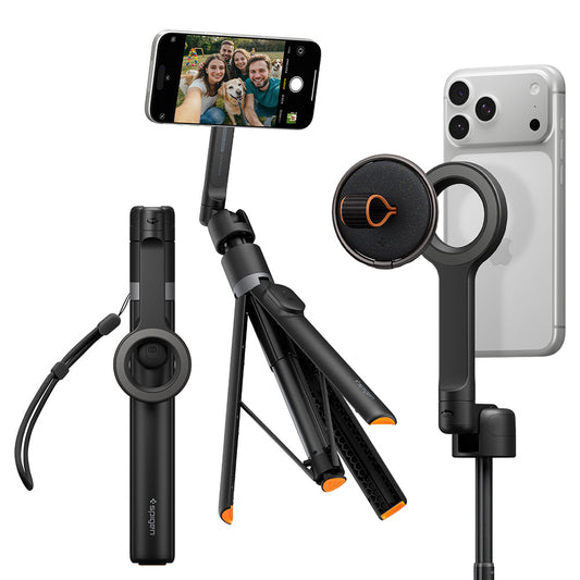 Selfi štap Bluetooth Spigen S582W, Univerzalni, Crni AMP11372