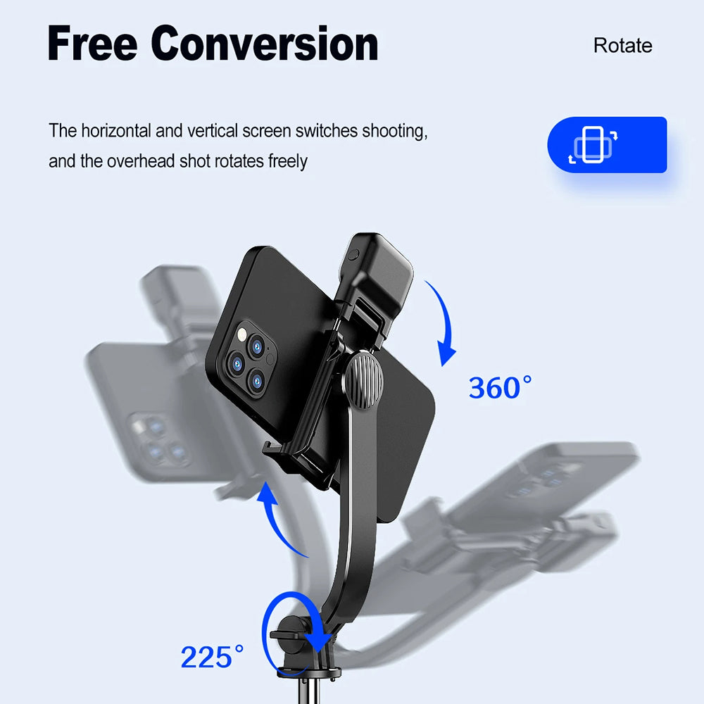 Selfie Stick Bluetooth Techsuit C01s, Univerzalan, Crn