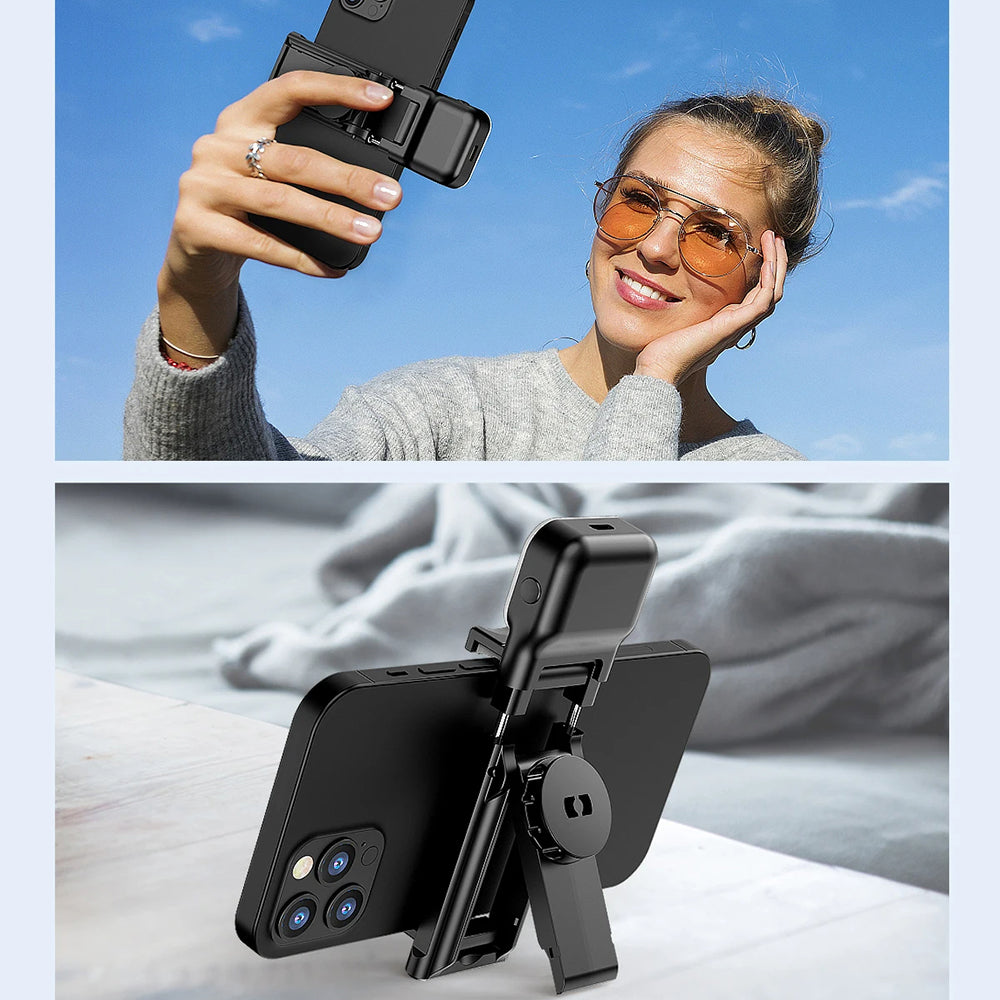 Selfie Stick Bluetooth Techsuit C01s, Univerzalan, Crn