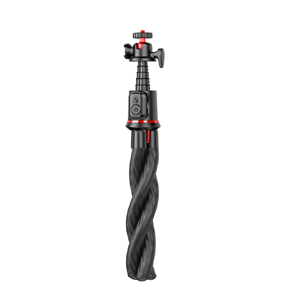 Selfie Stick Bluetooth Techsuit C03, Univerzalan, Crn
