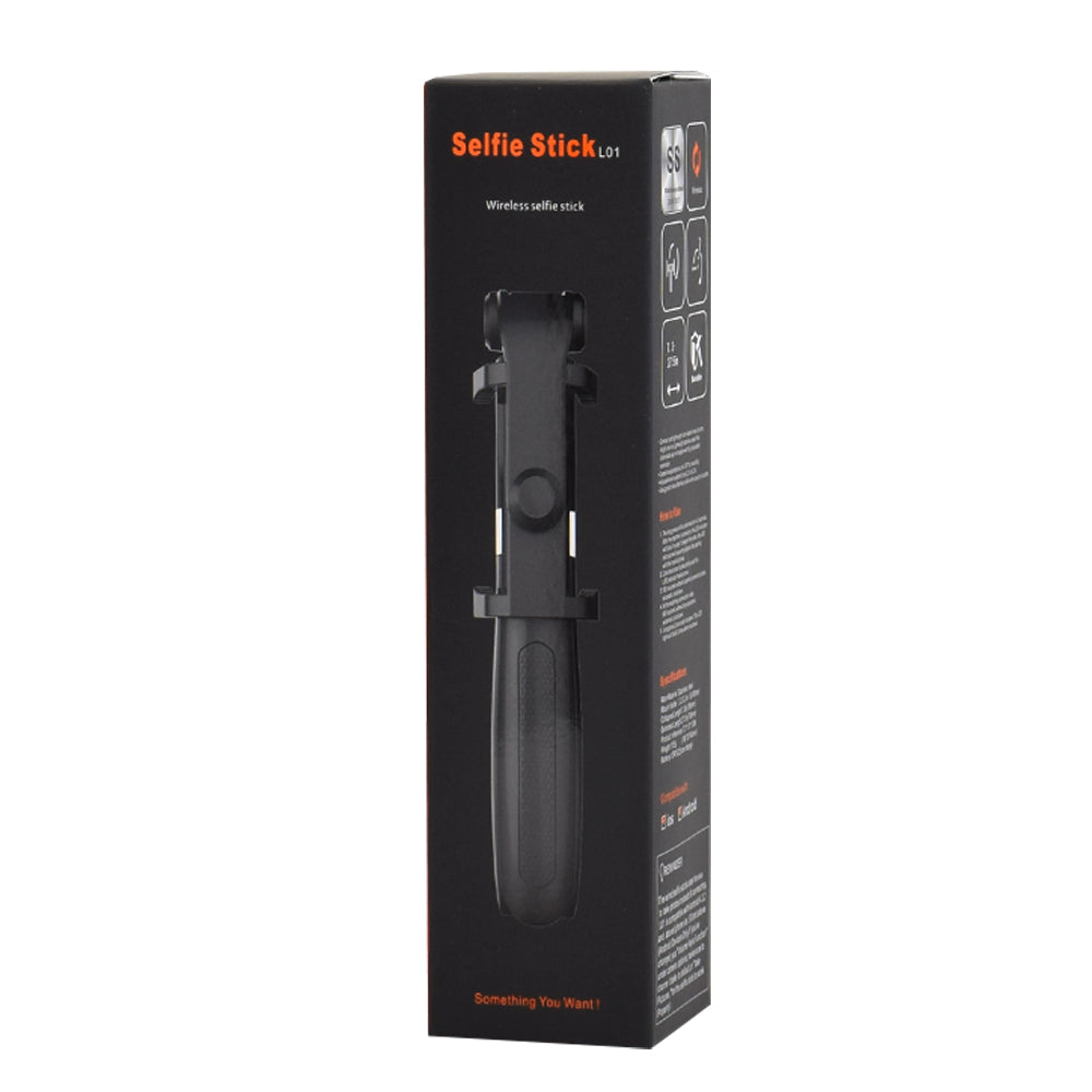 Selfie Stick Bluetooth Techsuit L01s, Univerzalan, Crn