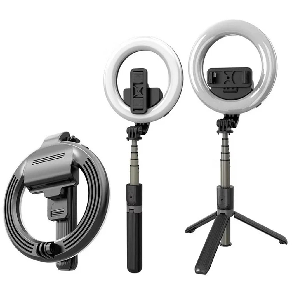 Selfie Stick Bluetooth Techsuit L07, Univerzalan, Crn
