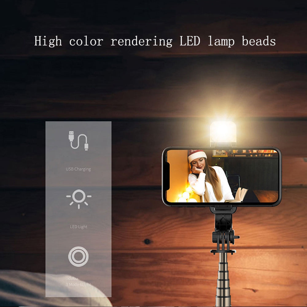 Selfie Stick Bluetooth Techsuit L11s, Univerzalan, Crn