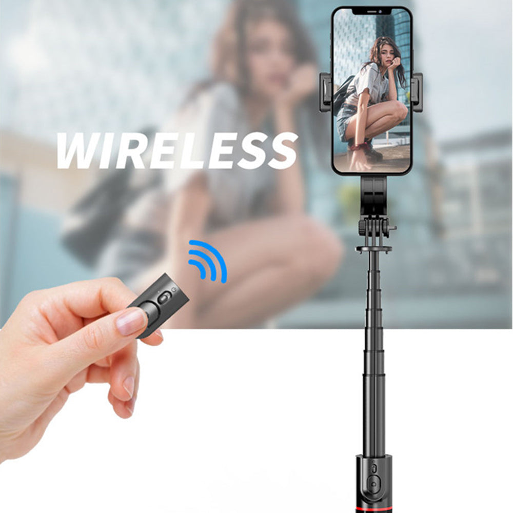 Selfie Stick Bluetooth Techsuit L12, Univerzalan, Crni