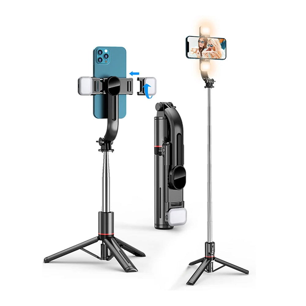 Selfie Stick Bluetooth Techsuit L13d, Univerzalan, Crn