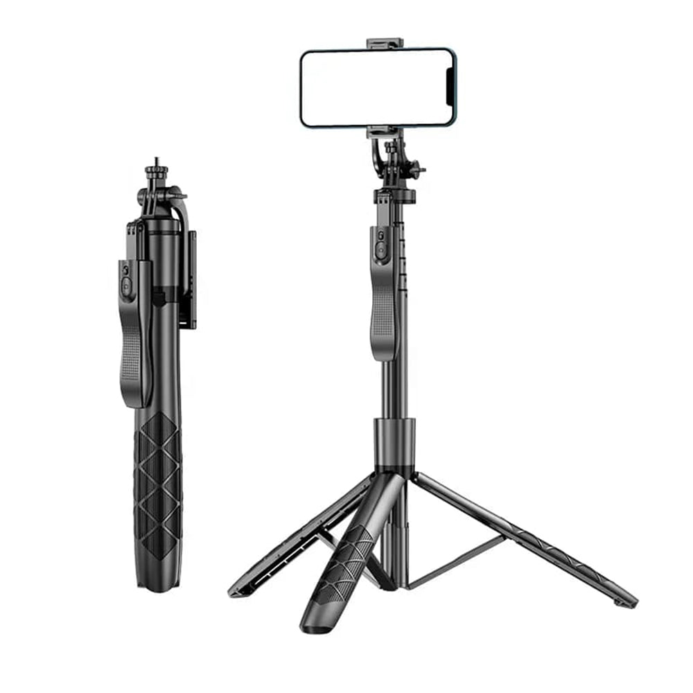 Selfie Stick Bluetooth Techsuit L16, Univerzalan, Crn