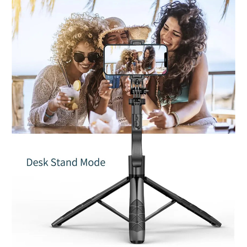 Selfie Stick Bluetooth Techsuit L16, Univerzalan, Crn