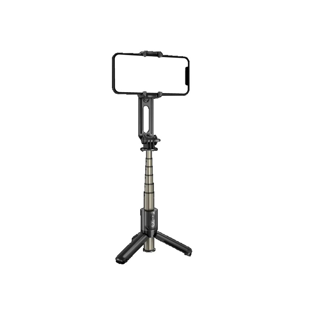 Selfie Stick Bluetooth Techsuit L18Mini, Univerzalan, Crn
