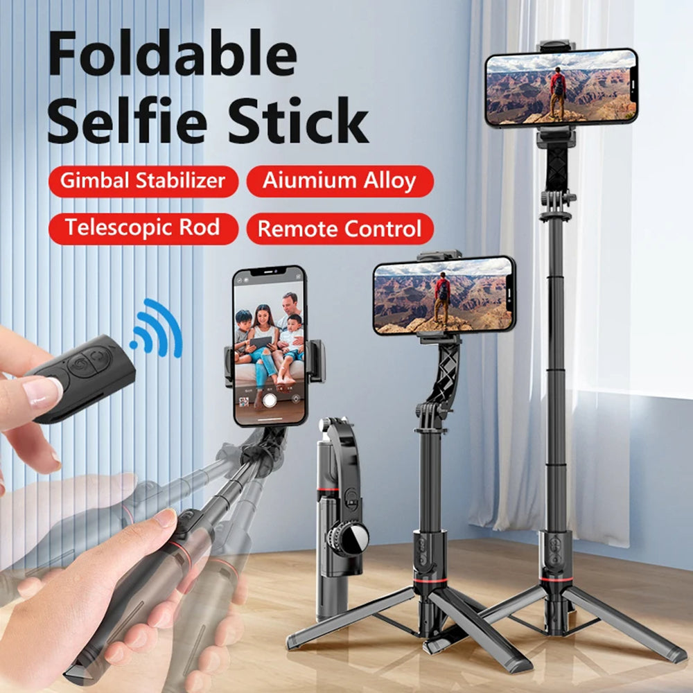 Selfie Stick Bluetooth Techsuit L19, Univerzalan, Crn