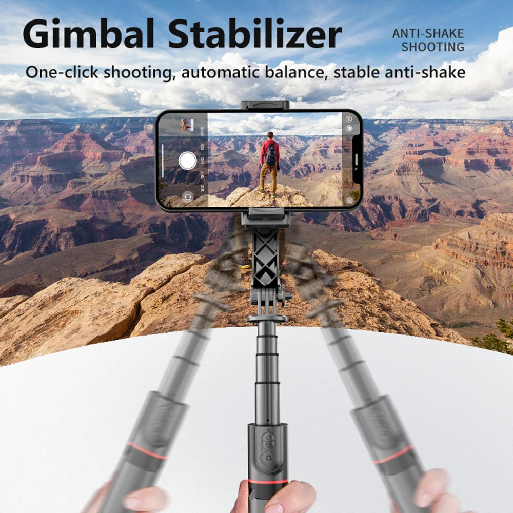 Selfie Stick Bluetooth Techsuit L19, Univerzalan, Crn