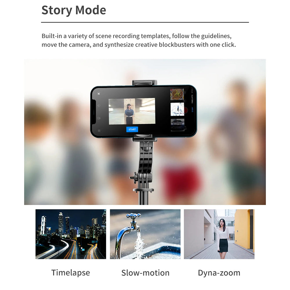 Selfie Stick Bluetooth Techsuit L19s, Univerzalan, Crn