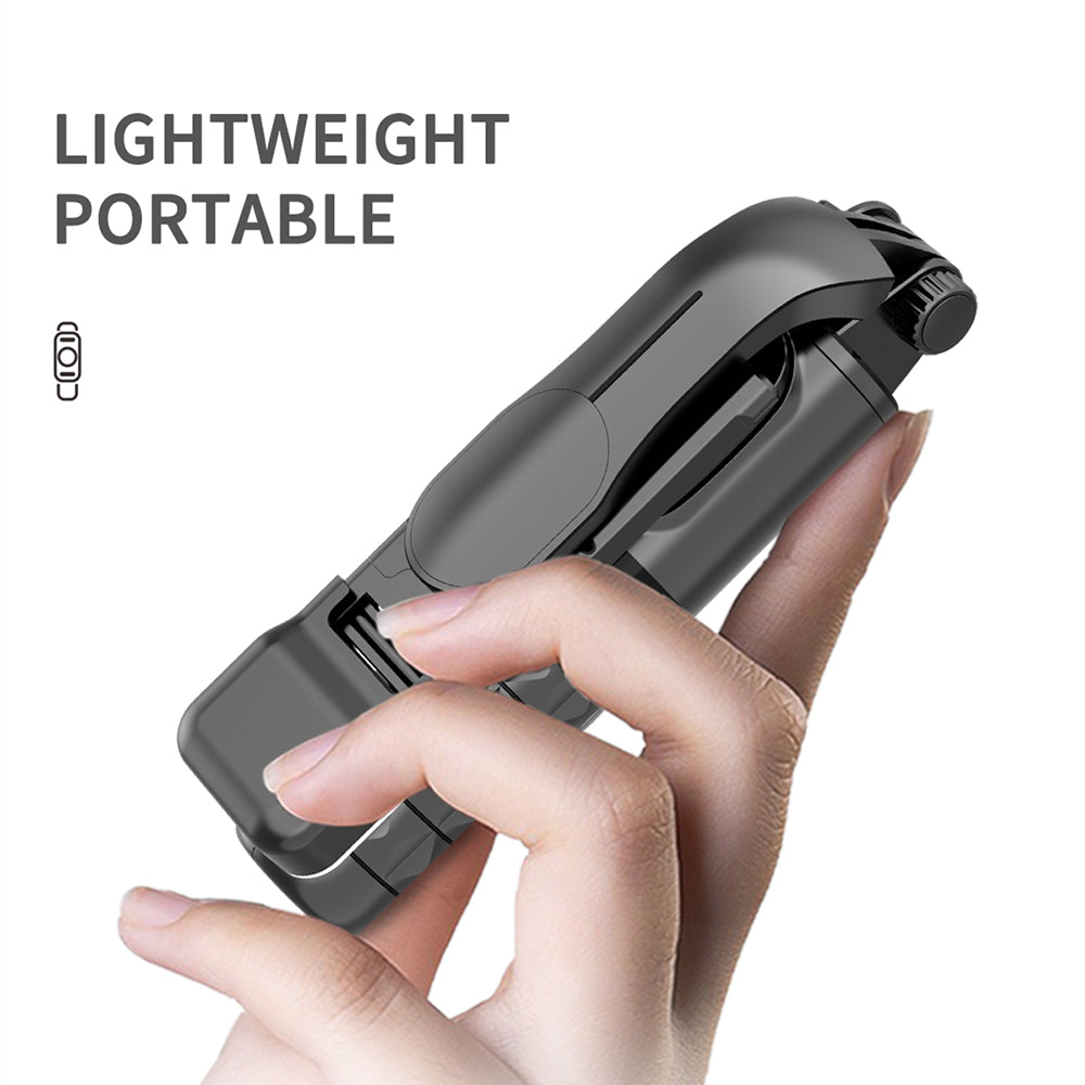 Selfie Stick Bluetooth Techsuit Q11, Univerzalan, Crn