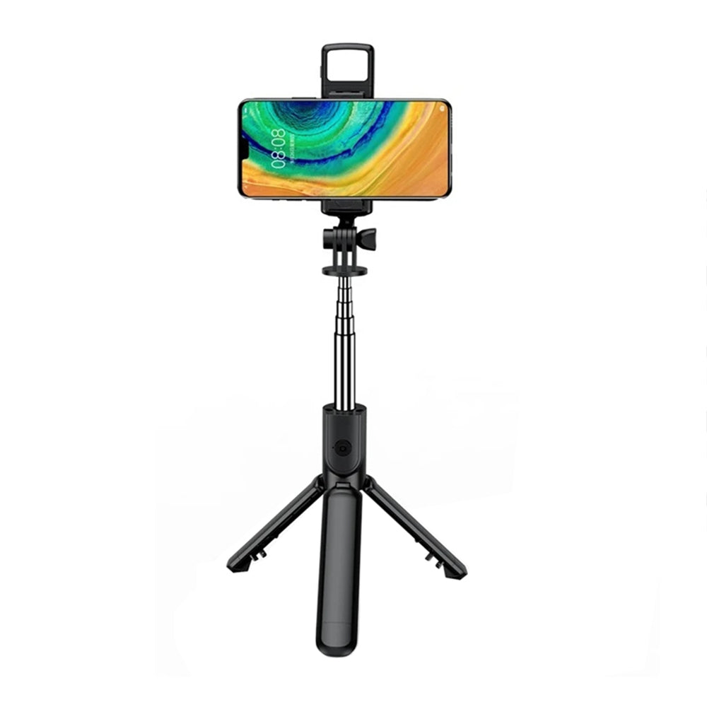 Selfie Stick Bluetooth Techsuit S03-S, Univerzalan, Crn