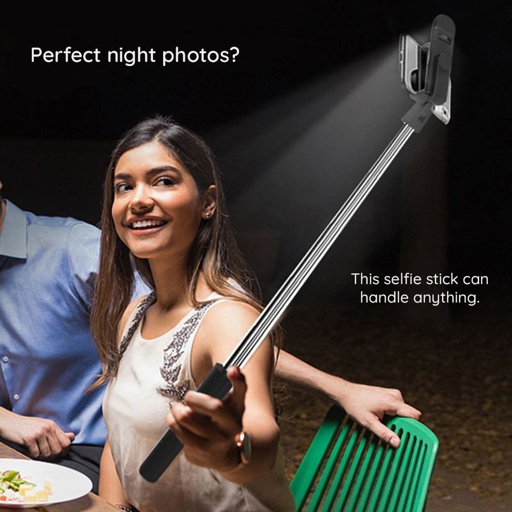 Selfie Stick Bluetooth Techsuit S05-S, Univerzalan, Crn