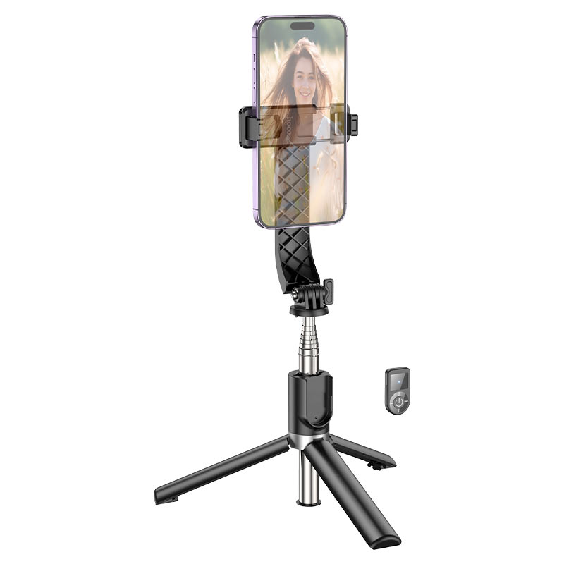 Selfie štap Bluetooth HOCO K20, univerzalan, crni