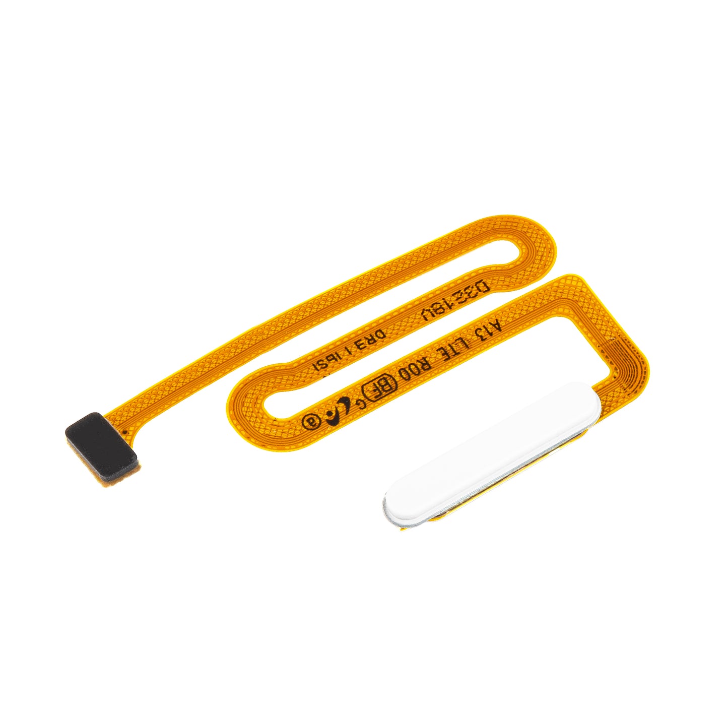 Senzor otiska prsta Samsung Galaxy A13 A135, sa trakom, Bela, Service Pack GH96-15035D