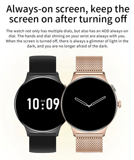 Smartwatch Blavec M01 Vesta Call, Crna