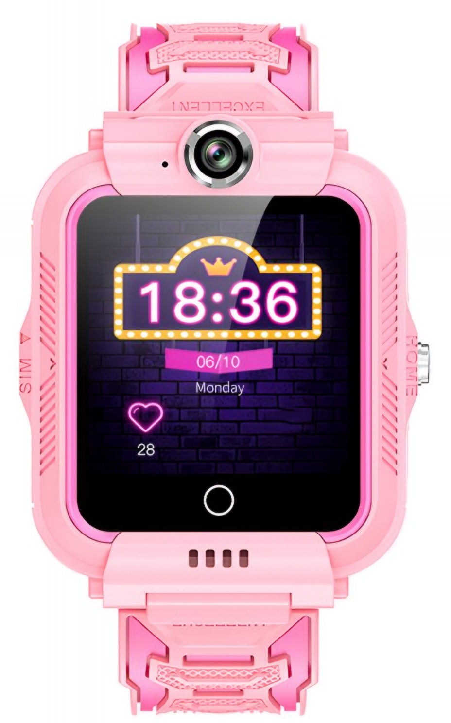 Smartwatch XO Design Kids H110, Roze