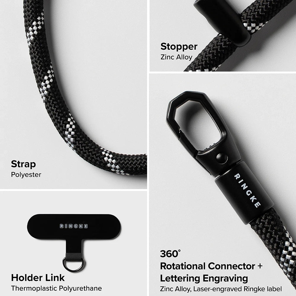 Snur Telefon Ringke Link Flow P-Type, Braon