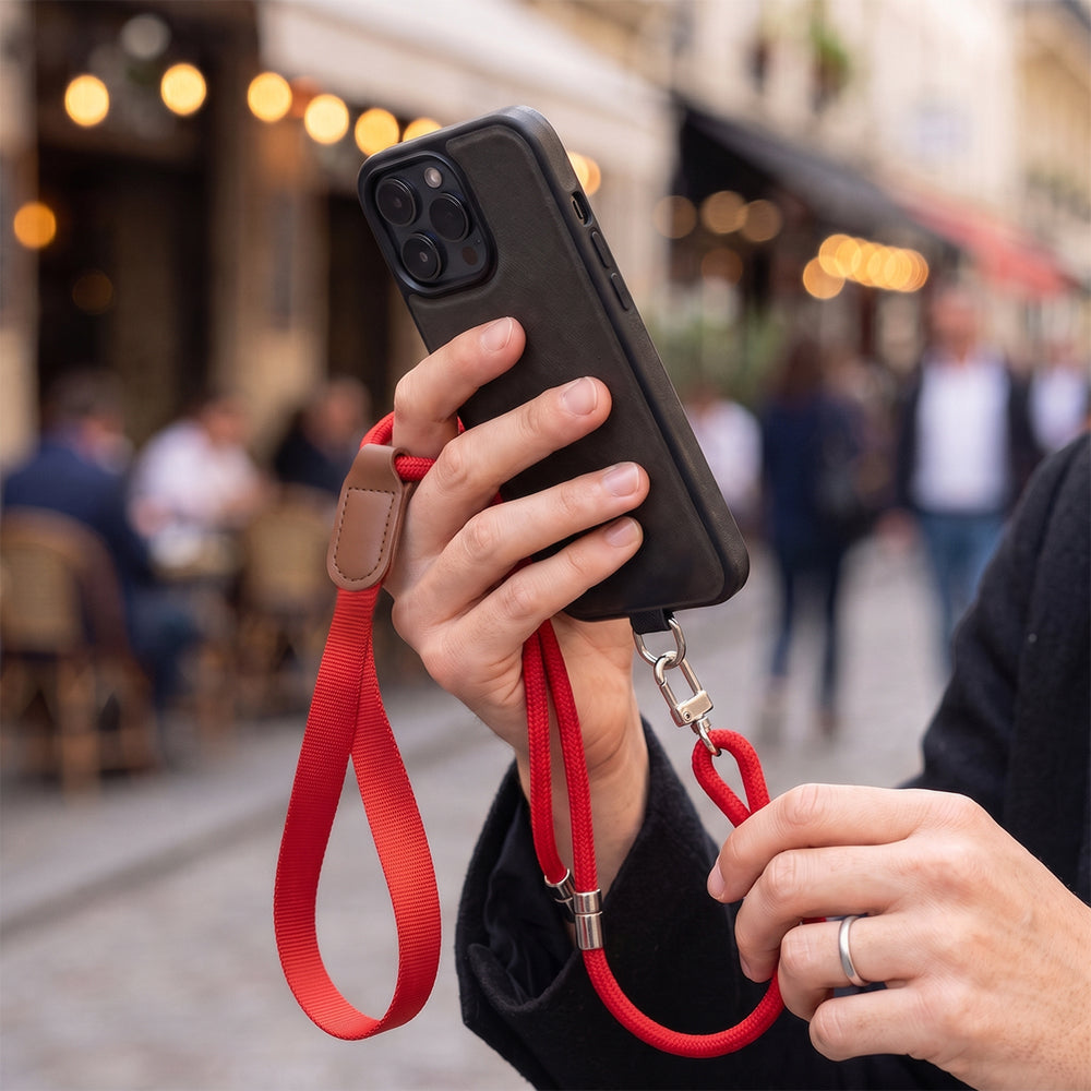 Kaiš za telefon Techsuit UrbanLoop TLN11, svetlo braon