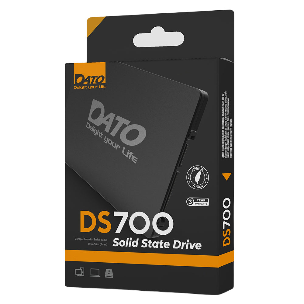 Solid State Drive (SSD) Dato DS700, 4TB, 2.5inch, SATA III, Crni DS700SSD-4TB