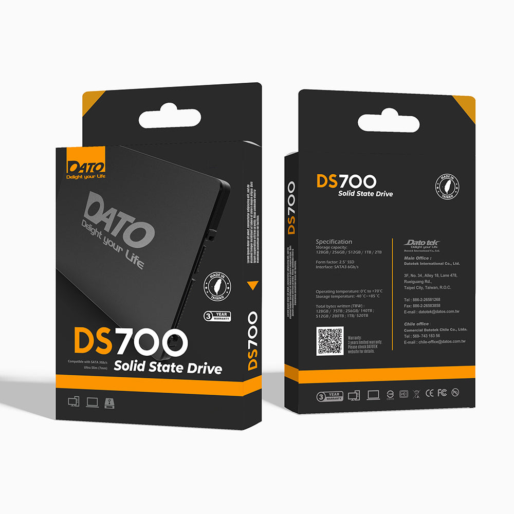 Solid State Drive (SSD) Dato DS700, 4TB, 2.5inch, SATA III, Crni DS700SSD-4TB