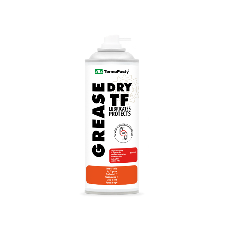 Tehnički sprej lubrikant AG Termopasty TF, 400ml ART.AGT-178